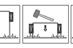 Husqvarna tijdelijke hekwerkbogen