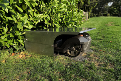 garage voor robotmaaier