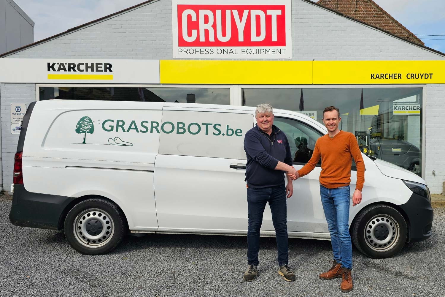 Overname service Husqvarna dealer Zonnebeke