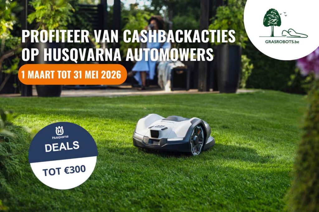 cashbackacties grasrobots husqvarna