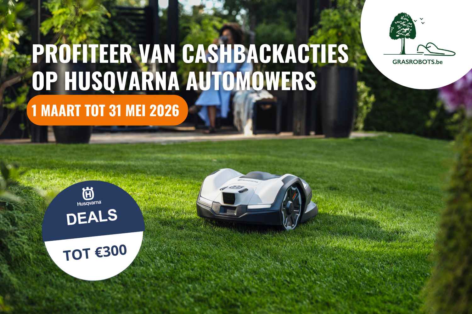 cashbackacties grasrobots husqvarna