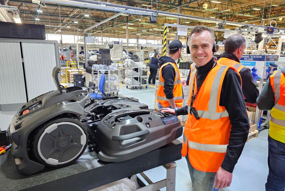 husqvarna automower fabriek