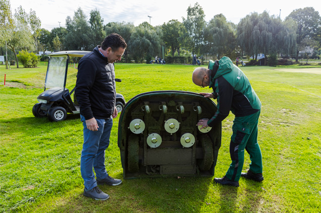 robotmaaier golfterrein